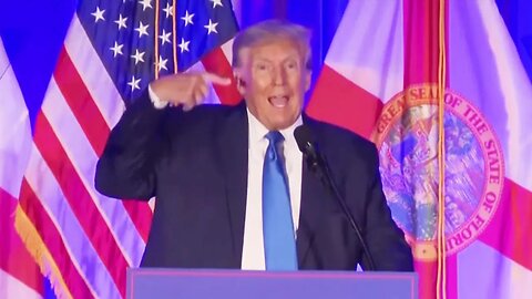 Trump gives bonkers speech to sick crowd in Florida