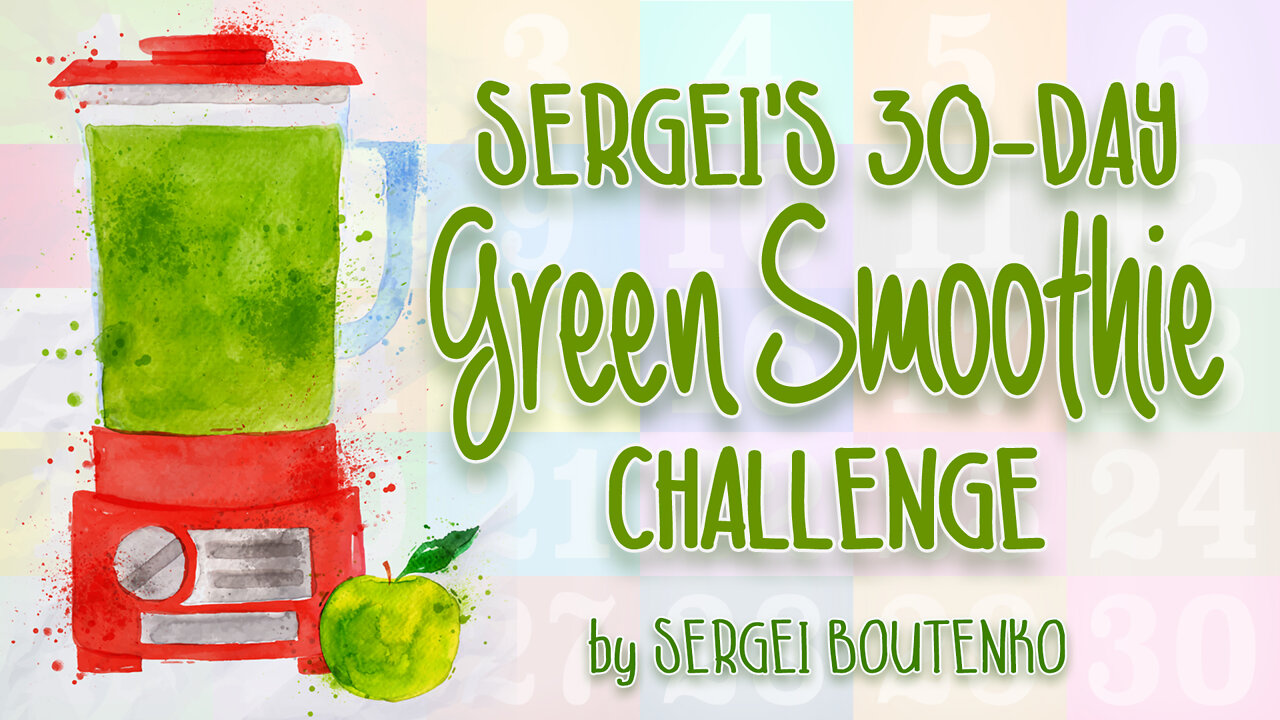 30-Day Green Smoothie Challenge | Drink a Quart of Green Smoothie Daily for Health