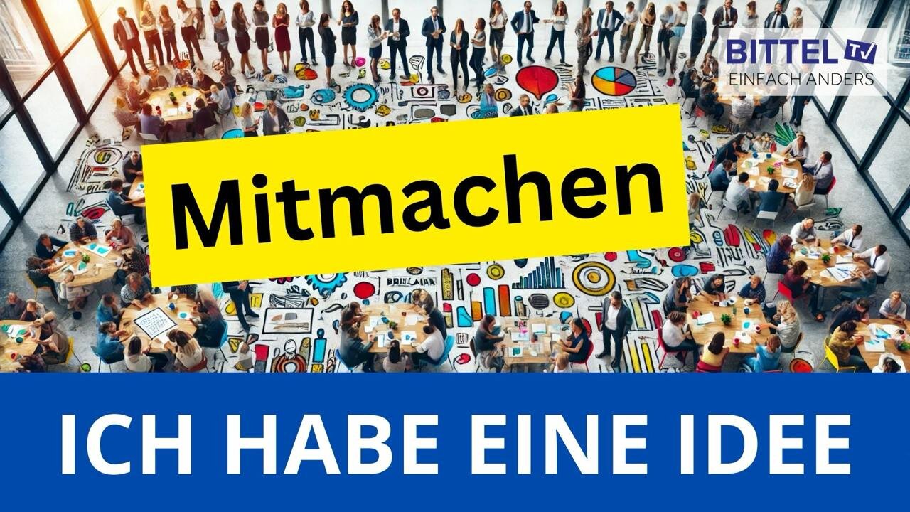 Ich habe eine Idee - mitmachen - 20.10.2024