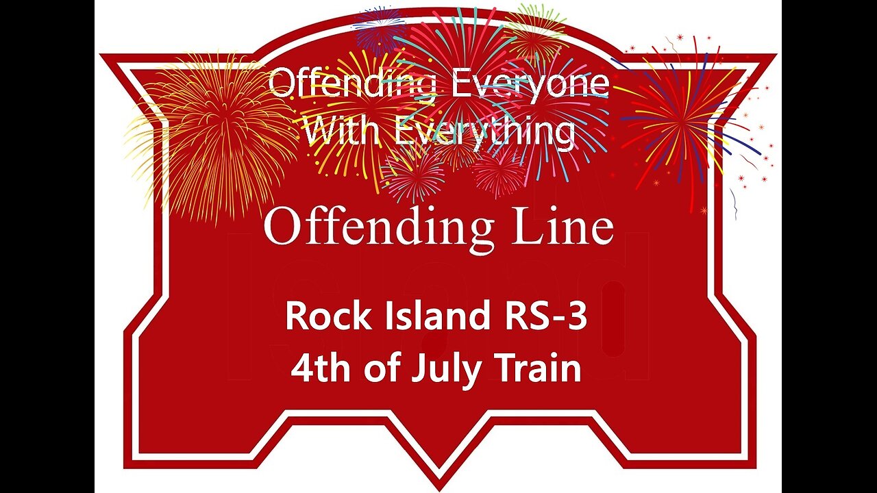 4th July RS-3 Rock Island Train