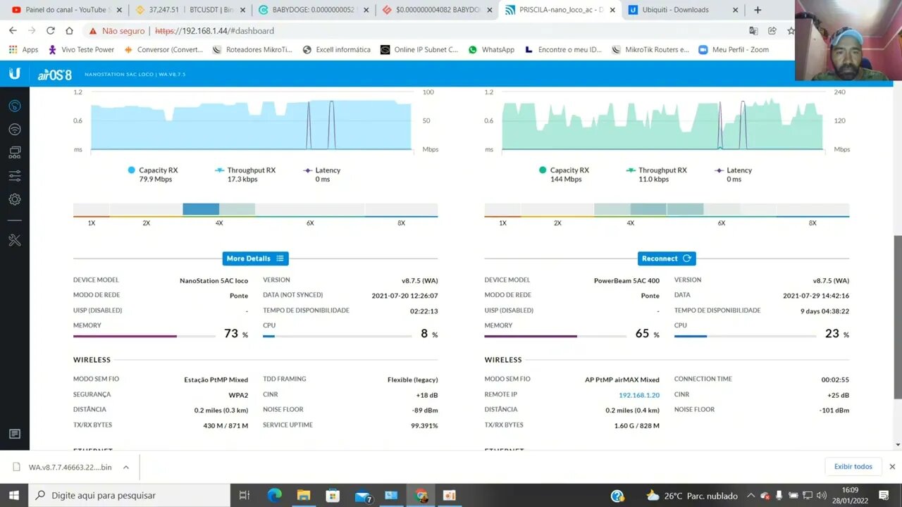 Ubiquiti nano loco Ac config + acesso Remoto na rede