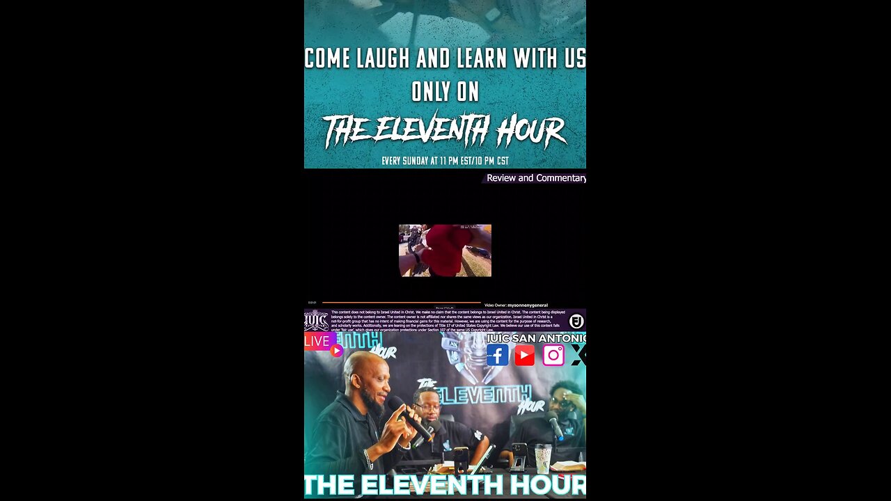 Come Laugh and Learn With Us on the 11th Hour