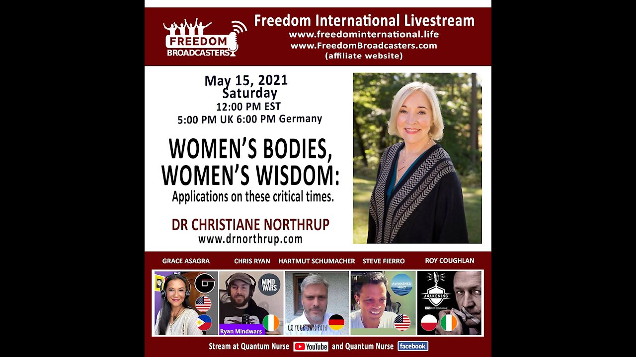 Dr.Christiane Northrup, MD- Women's Bodies, Women's Wisdom: Application for these times.