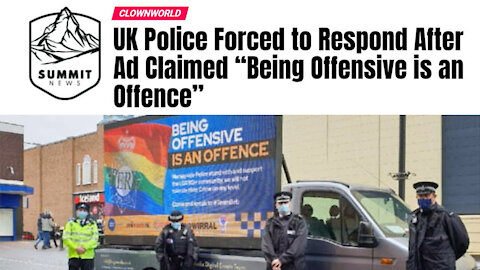 UK Police Force Admit Being Offensive Is Not a Crime Merseyside