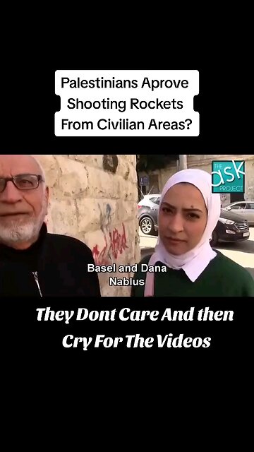 What do innocent "Palestinians" think?