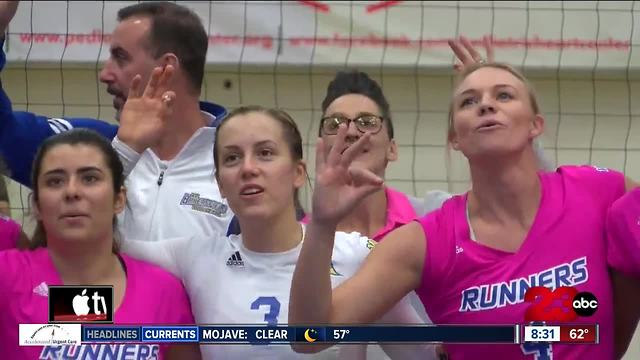 CSUB volleyball jump to 1st in WAC after win over Chicago St.