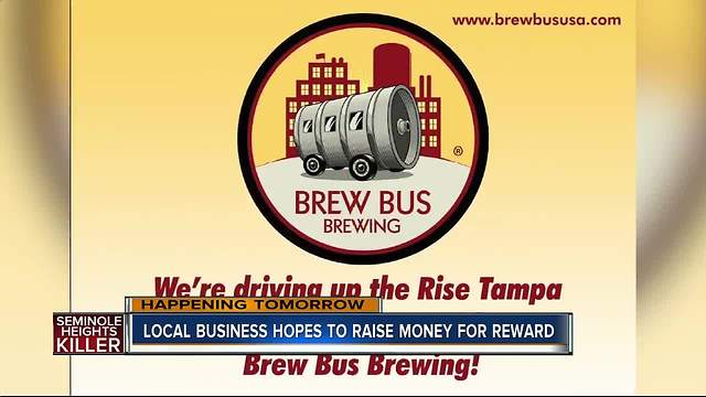 Local brewery raising money for reward that leads to arrest of Seminole Heights killer