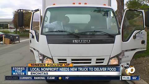 Local nonprofit needs new truck to deliver food