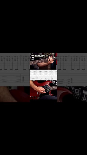 For those about to rock is an underrated ACDC riff you must learn! #shorts