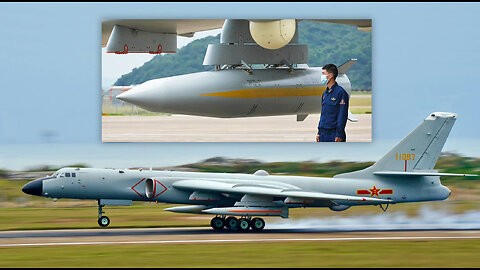 The H-6K showed off its muscles in Zhuhai