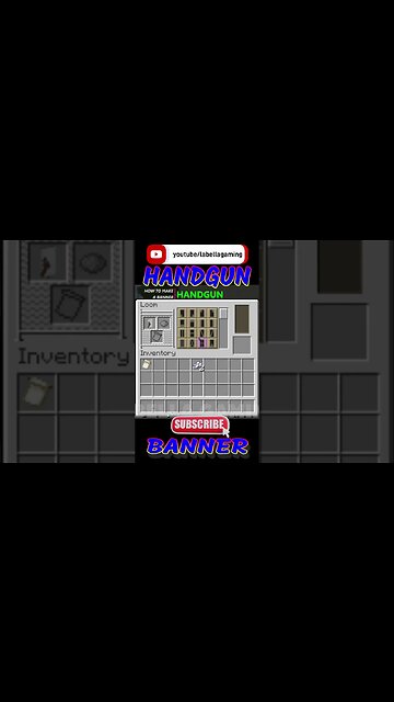 Handgun Banner | Minecraft