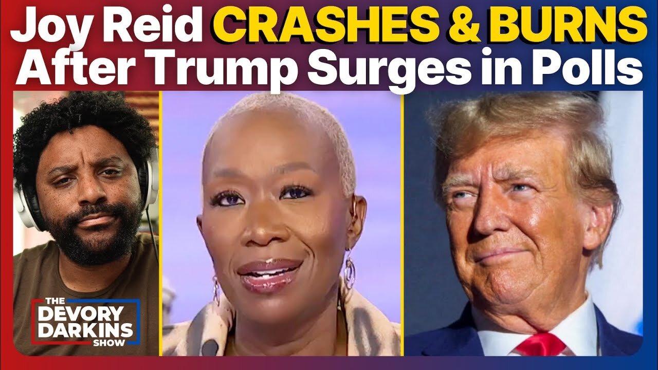 Joy Reid CRASHES AND BURNS After Trump SURGES IN THE POLLS