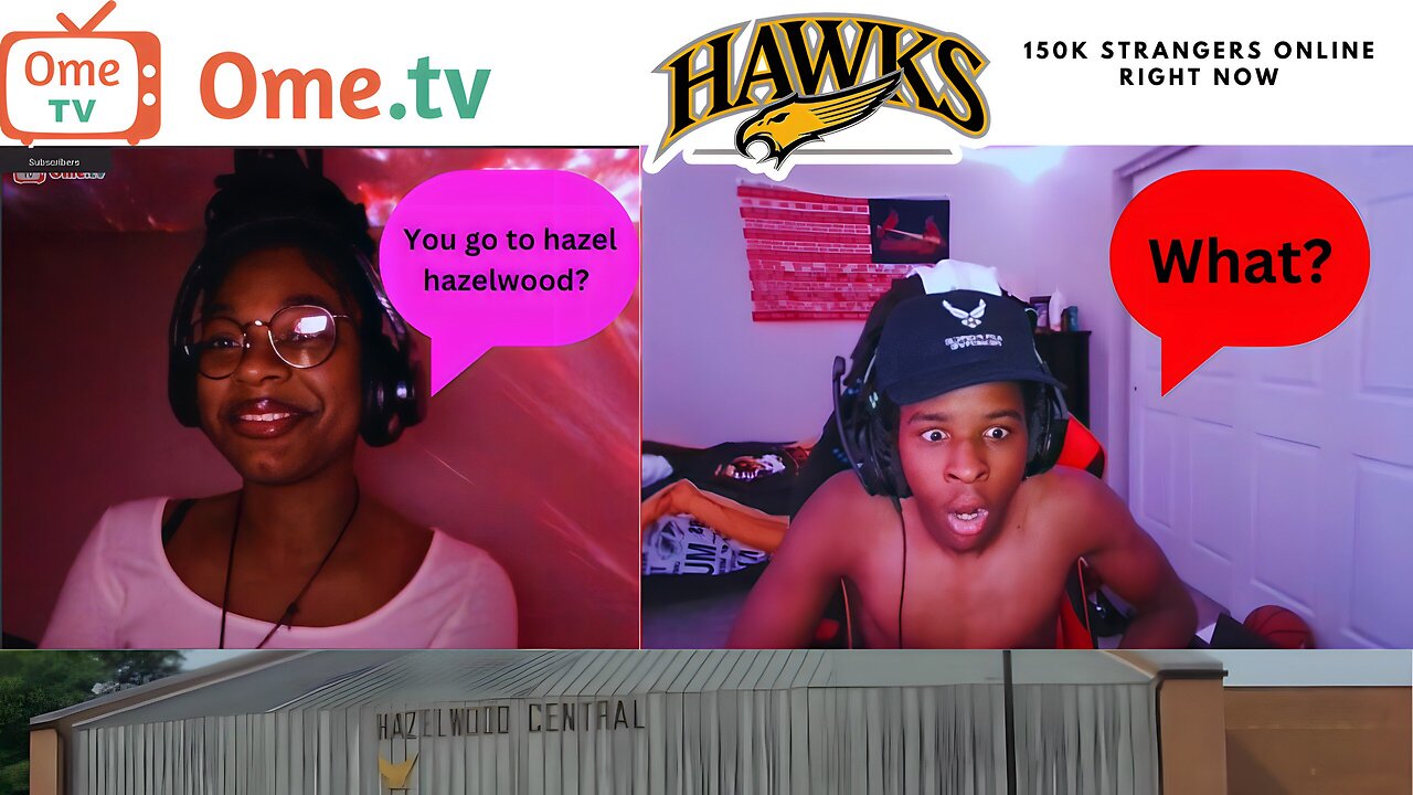 I met a GIRL ON OMEGLE FROM MY SCHOOL!