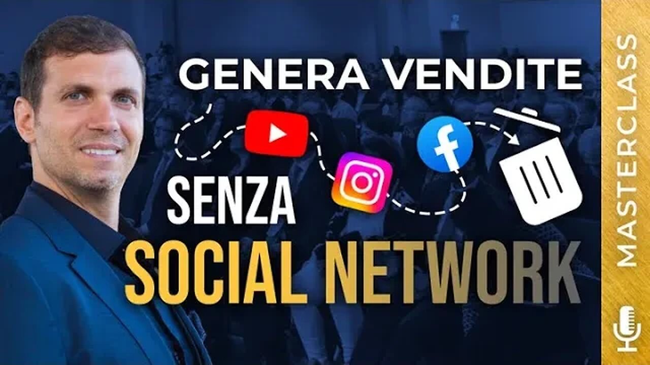 Smettere di pubblicare sui Social e continuare a generare vendite | LIVE Masterclass