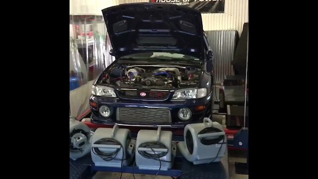 2000 Subaru 25RSTi Dyno Pull