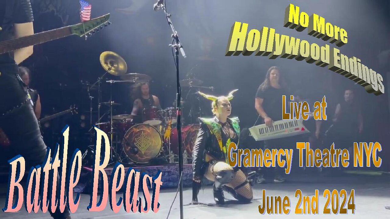 Battle Beast - No More Hollywood Endings Live at Gramercy Theatre June 2nd 2024