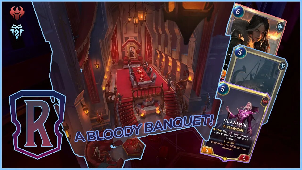 Card Gamer enters a Bloody Banquet and attempts to DEMOLISH people in #legendsofruneterra Eternal