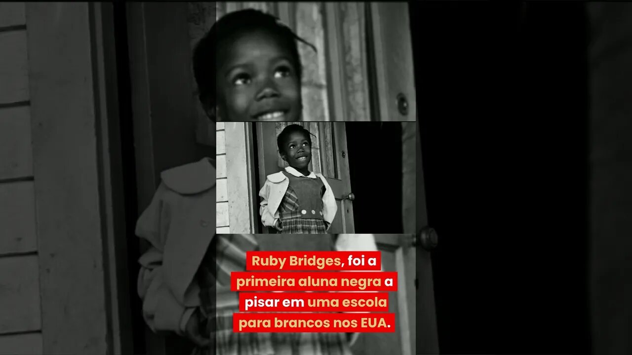 Ruby Bridges - A primeira negr4 a se matricular em uma escola para brancos