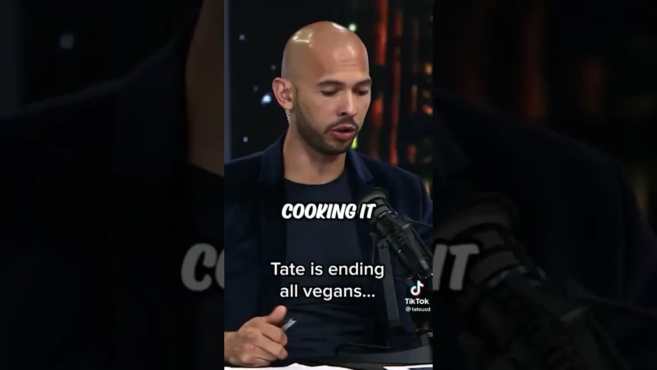 Ending all VEGAN!!! #cobratate #antivegan #fixtheworld