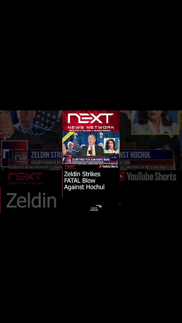 Zeldin Strikes FATAL Blow Against Hochul #shorts