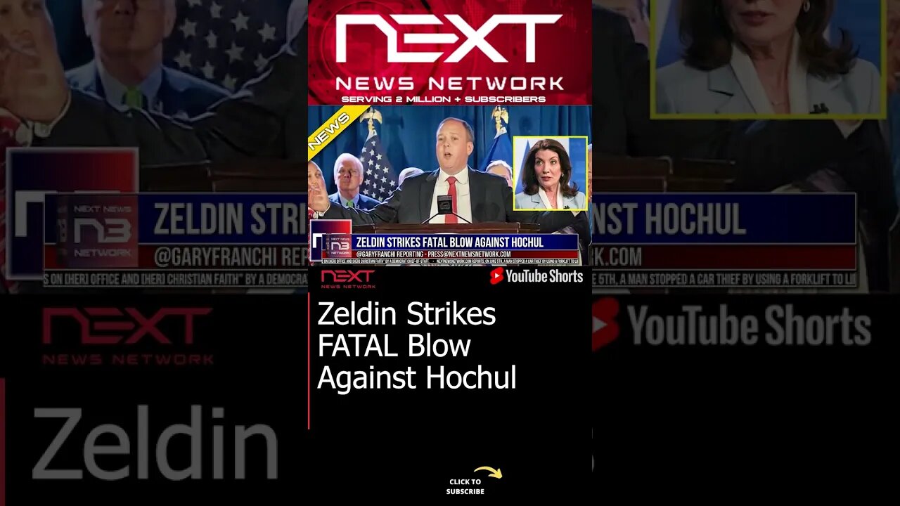 Zeldin Strikes FATAL Blow Against Hochul #shorts