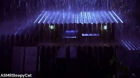 💤Rain Sounds and Soft Nature Sounds︱Deep SLEEP, Relieve Stress, Meditate⚡🌧