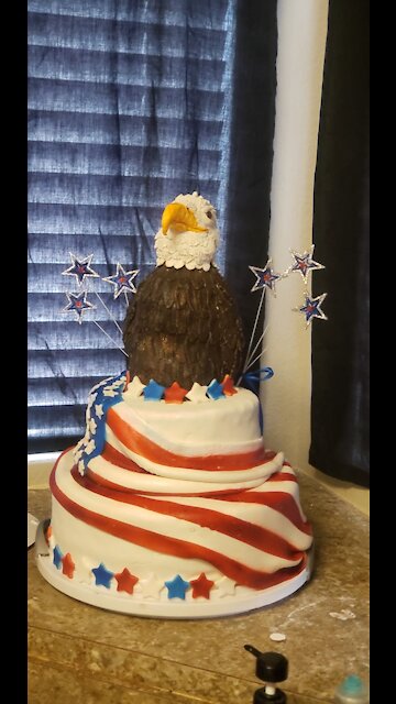 2020 4th of July cake