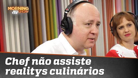 Chef Daniel Bork confessa que não assiste a reality shows de culinária