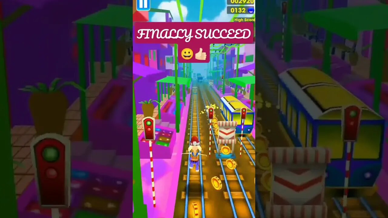 PLAY SUBWAY SURF FINALLY SUCCEED