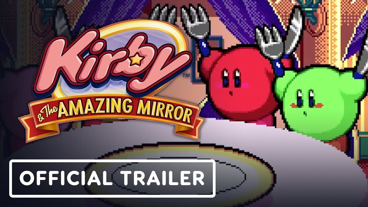 Kirby & The Amazing Mirror - Official Nintendo Switch Online Trailer