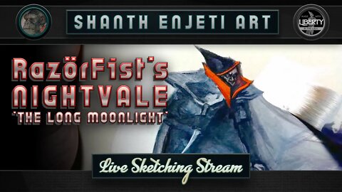 🔴 LIVE Sketching! | RazörFist's "Nightvale" and Iron Age Musings (Short Stream!)
