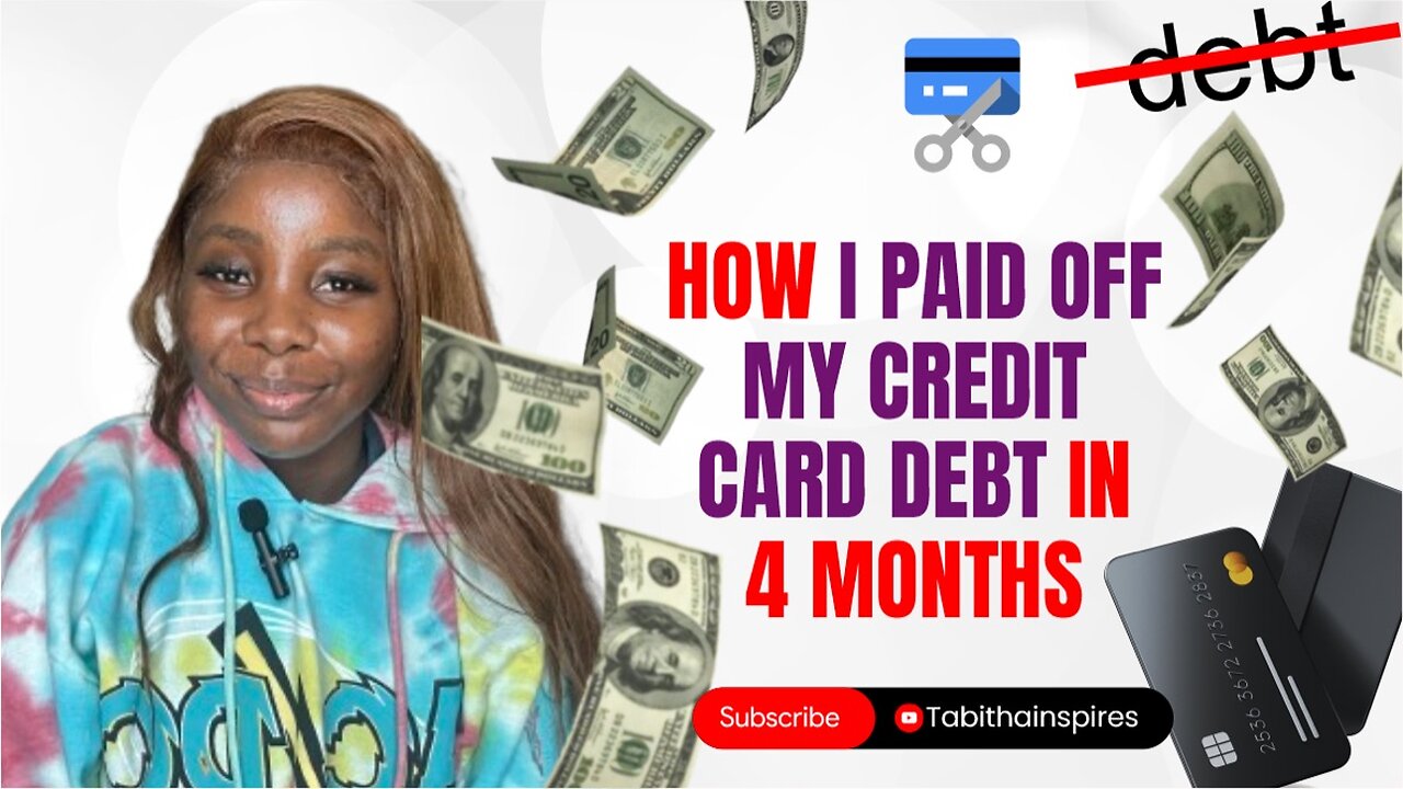 How I paid off $10,000 in Credit Card Debt: My proven Strategy | Tabithainspires