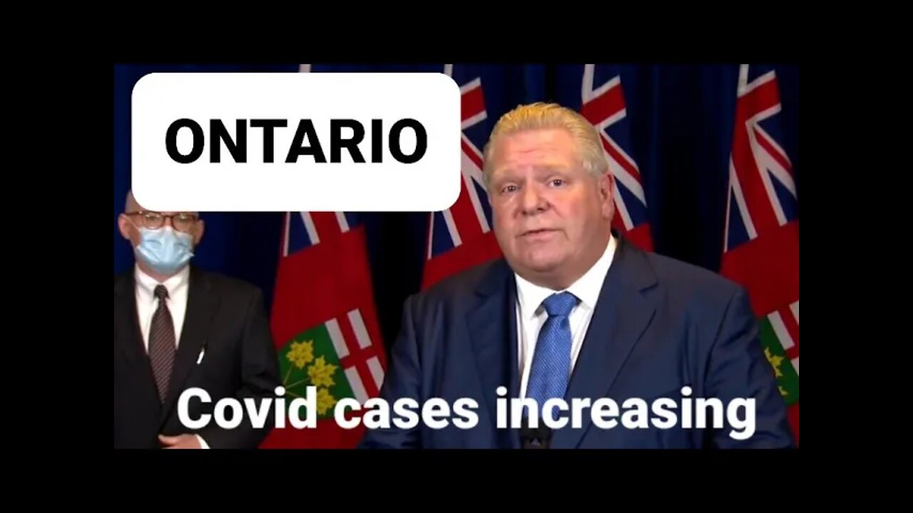 Ontario covid cases increase despite vaccination rates