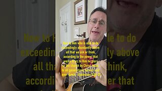 ♪Scripture2Music♪ Ephesians 3:20-21 shorts #bible verse