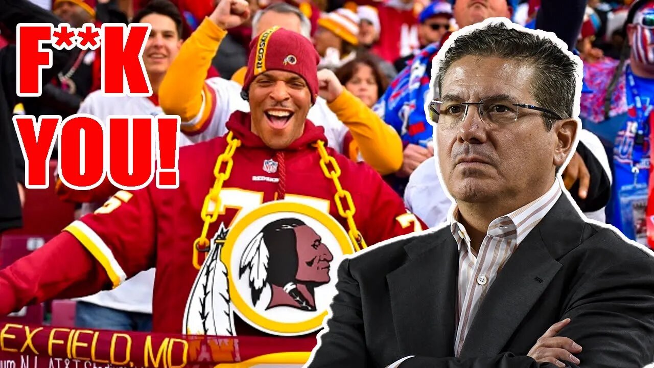 Commanders fans chant "F**K Dan Snyder" after the sale of NFL team is completed! Name Change coming?