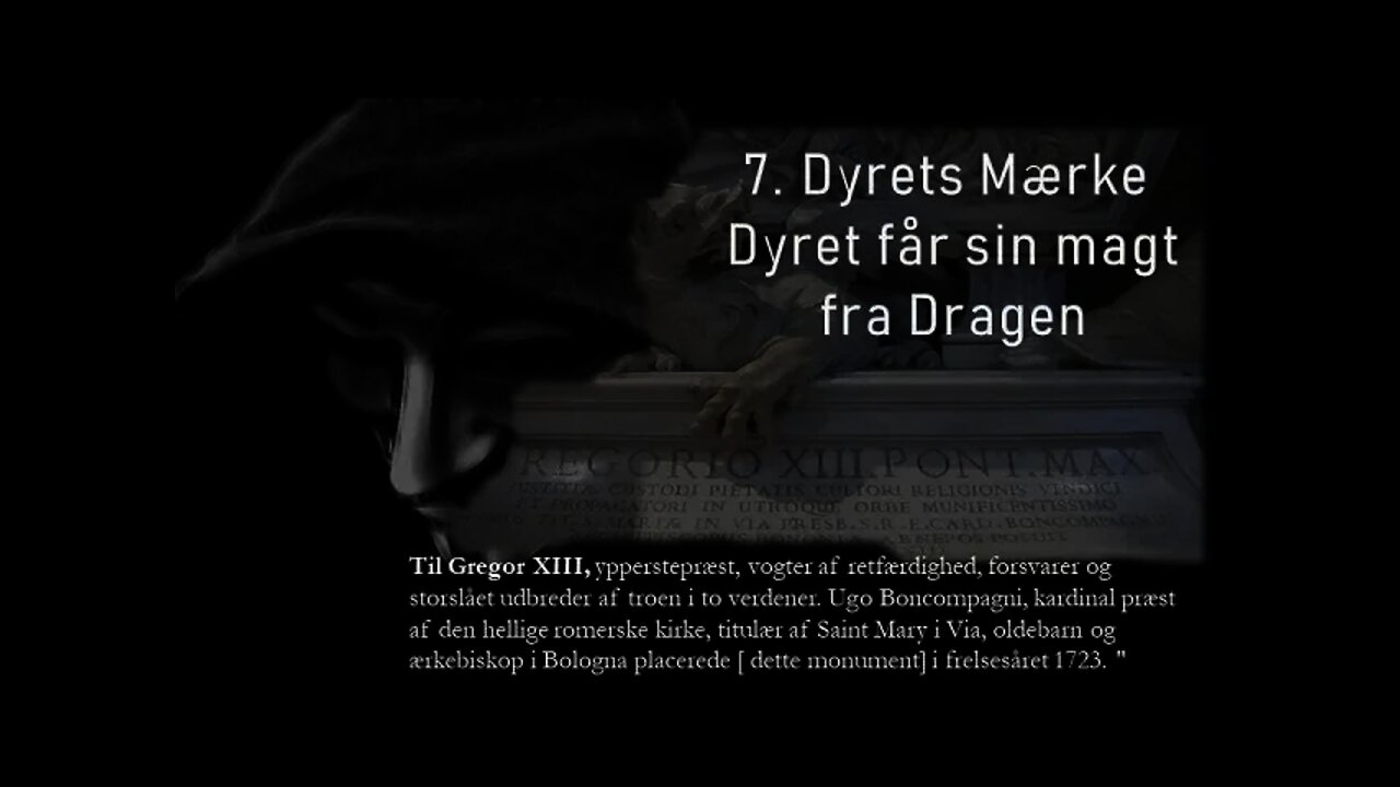 Forberedelse til Den Sidste Krise - 7. Dyrets Mærke Dyret får sin magt fra dragen