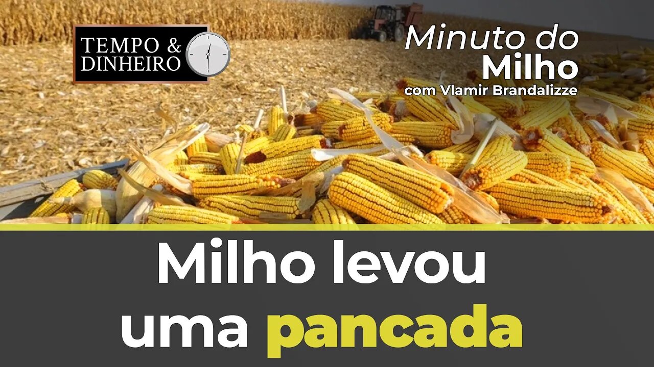 Milho levou uma pancada com Renovação do acordo no Mar Negro