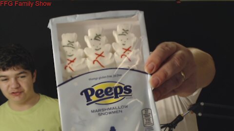 FFG Food Challenge Snowmen Peeps