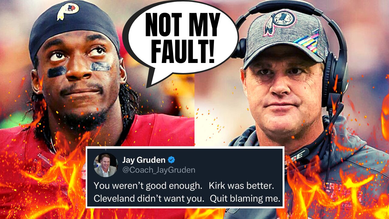 Jay Gruden DESTROYS Robert Griffin III Then DELETES Tweet After Twitter Beef Goes VIRAL