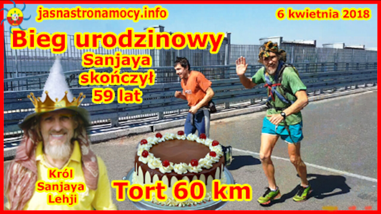 Bieg urodzinowy Sanjaya skończył 59 lat – TORT 60 km