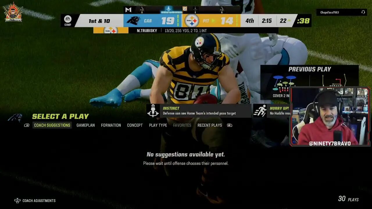 Madden 23 MUT vs @CHAPOTaco13 - 4 Oct 2022