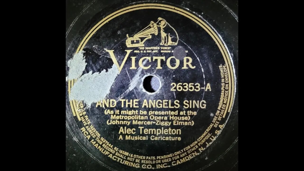Alec Templeton – And the Angels Sing