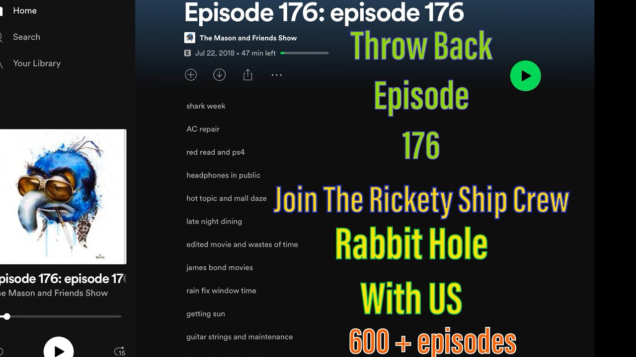 The Mason and Friends Show episode 176 clip
