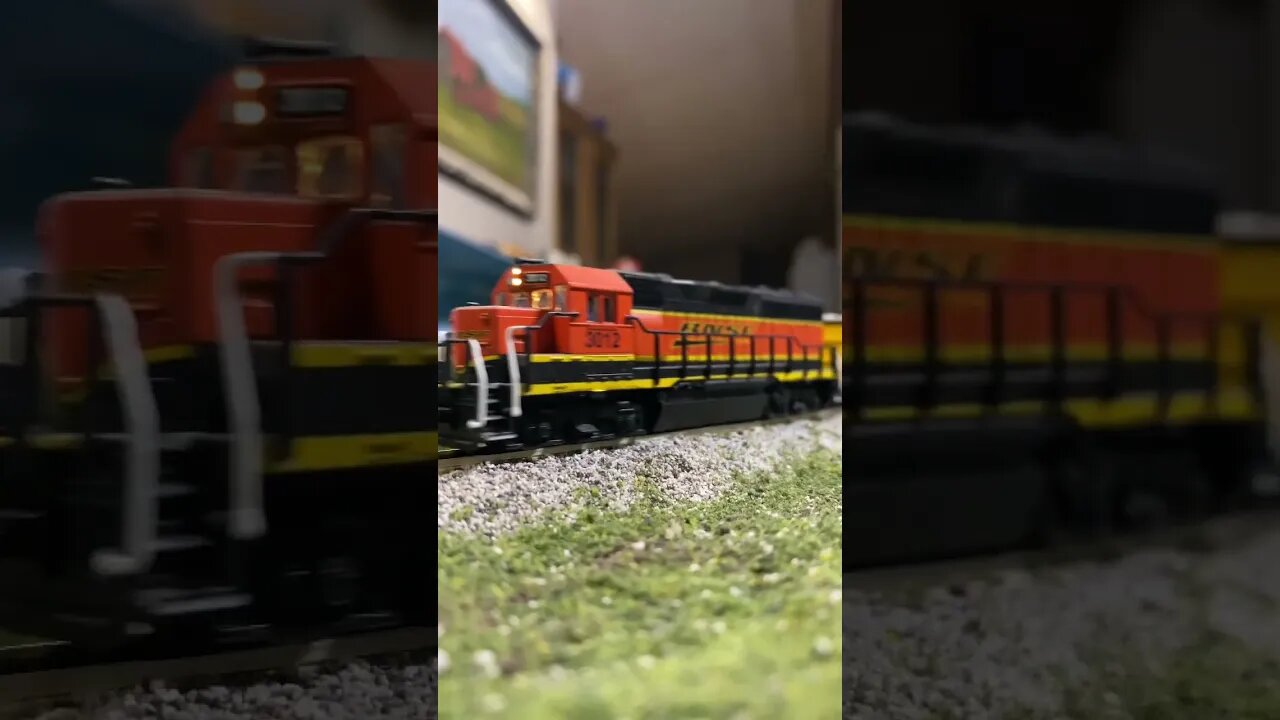 N scale BNSF GP40 with sound