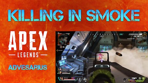 Apex Legends - beautiful killing in smoke by shooting from the hip, Bangalore Gameplay