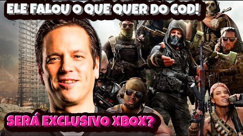 Phill Spencer Fala Sobre Call of Duty no Xbox. Será Exclusivo?