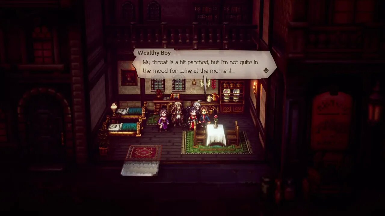 Playing Octopath Traveler II (2)