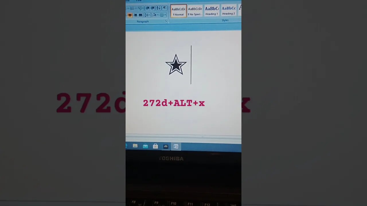 how to create 🌟 with shortcut key in Ms word #youtubeshorts #shortsvideo #shortsyoutube
