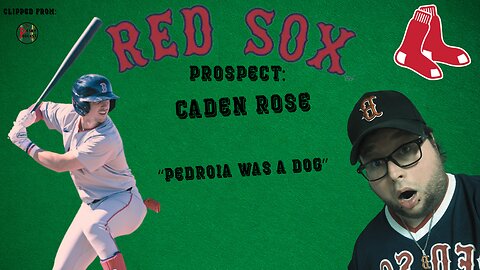 Boston Red Sox Prospect Caden Rose On Dustin Pedroia