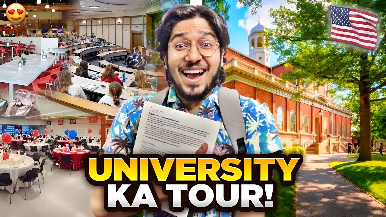 My University Life in USA | University Tour 😍